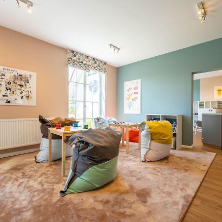 Reetland Am Meer - Premium Reetdachvilla Mit 3 Schlafzimmern, Sauna Und Kamin E05 德兰斯克 外观 照片